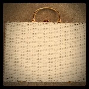 Vintage Basket Weave handbag by Guild Creations